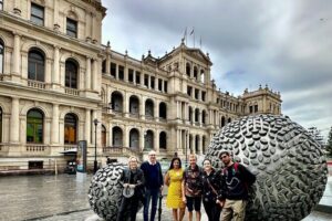 Brisbane City Walking Tour: local guide, small group, 100 mins - Post Office Square and the GPO: office life numbers and Brisbane stonework