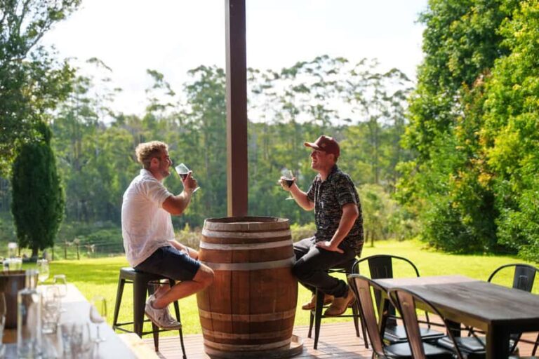 Brisbane: Tamborine Wine & Distillery Tour - Winery tastings: two stops where guided means you learn faster