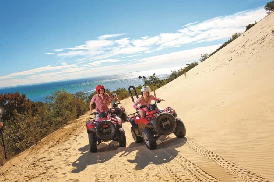 Moreton Island: Tangalooma ATV Quad Bike and Dolphin Viewing - Moreton Island Day Cruise From Brisbane: The big picture
