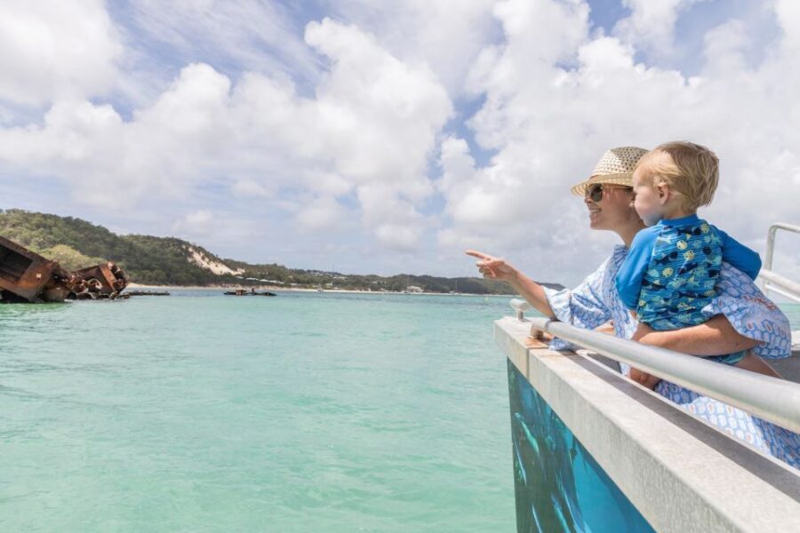 Moreton Island: Tangalooma Desert Safari and Dolphin Feeding - Lunch voucher strategy: eat well without planning your whole day